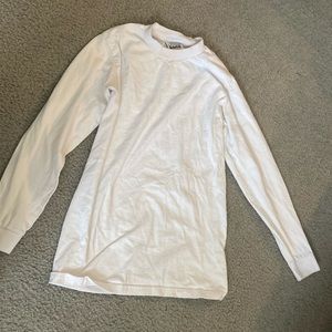 White long sleeve pro club shirt